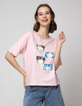 Nevada Short Sleeve T-Shirt Boxy Anime Boy And Girl