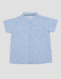 Pipiniko Short Sleeve Shirt Highlight Kemeja Fp Leave
