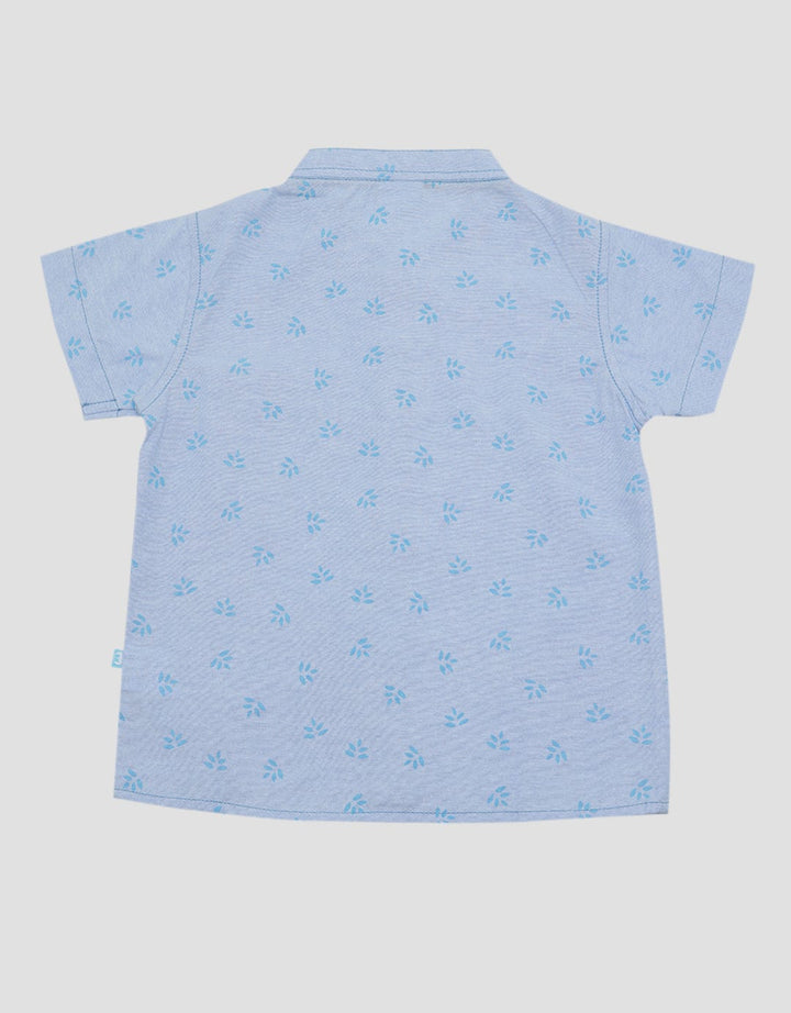 Pipiniko Short Sleeve Shirt Highlight Kemeja Fp Leave