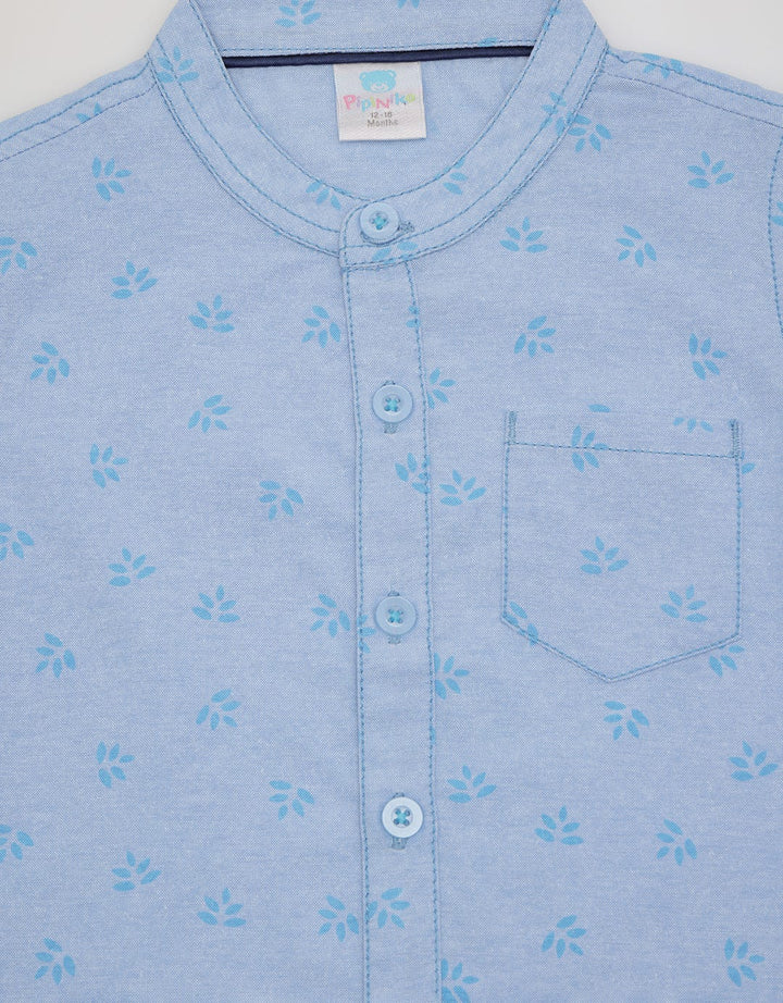 Pipiniko Short Sleeve Shirt Highlight Kemeja Fp Leave