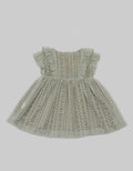 Pipiniko Short Sleeve Midi Dress Bohemian Lace