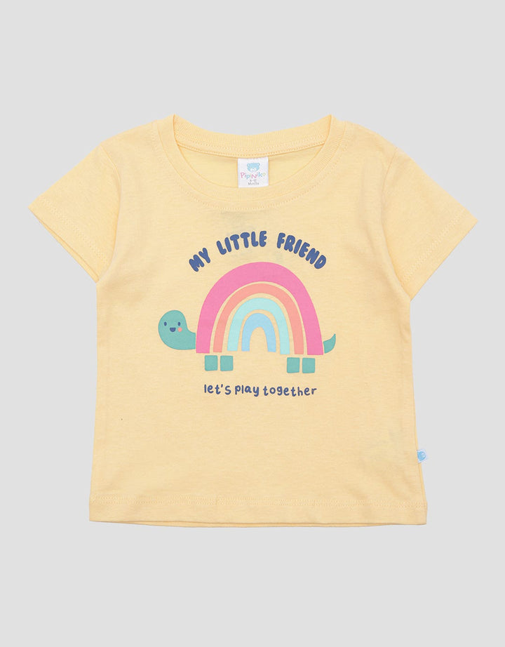 Pipiniko Turtle Friend Girls T-Shirt