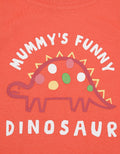 Pipiniko Funny Dinosaur Kaos Anak Perempuan