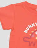 Pipiniko Funny Dinosaur Kaos Anak Perempuan