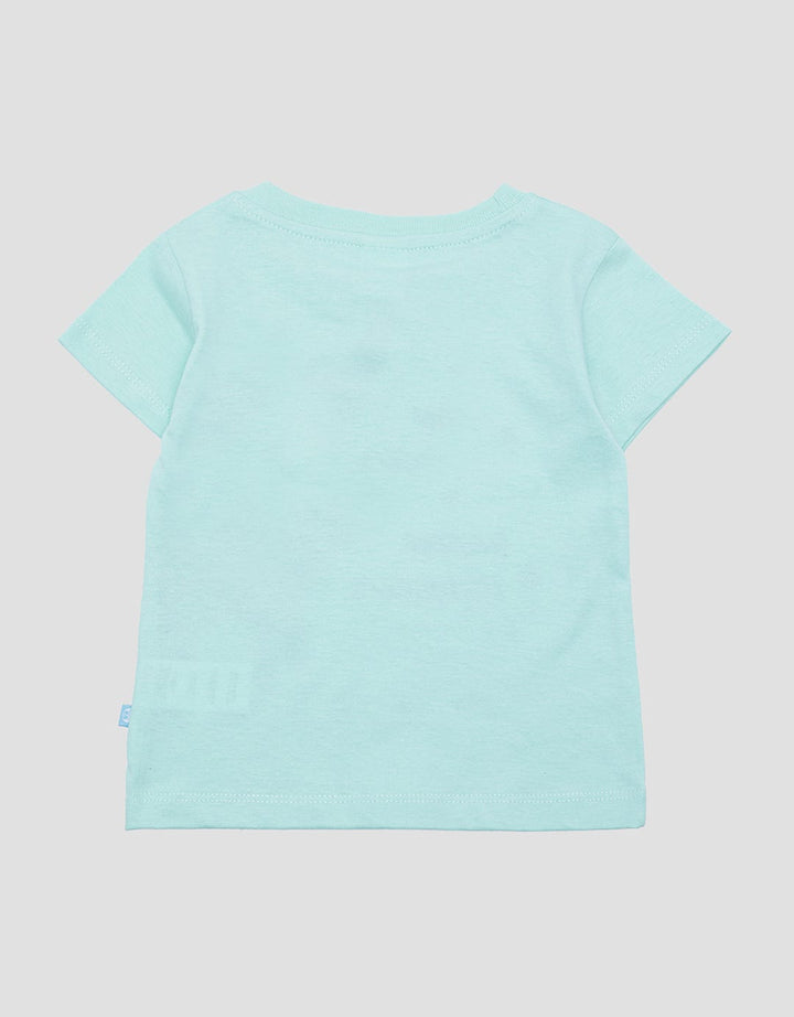 Pipiniko Happy Dinosaur Girls Short Sleeve T-Shirt