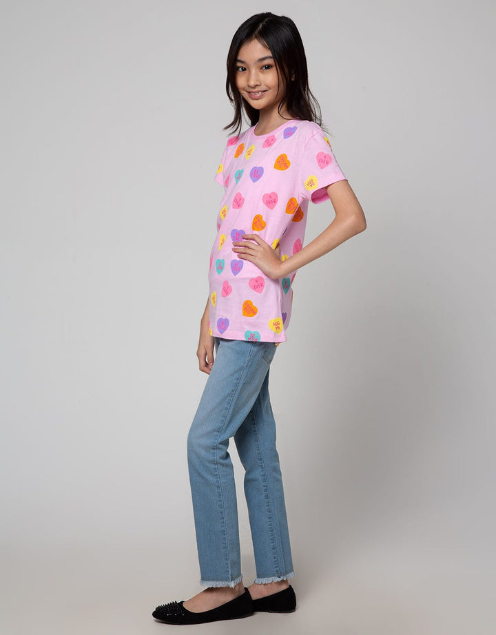 Aero Denim Long Pants Embroidered Flowers on Rawis Bottom