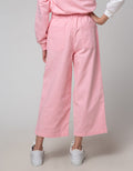 Aero Long Pants Kulot Polos Pinggang Karet