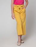 Aero Long Pants Kulot Polos Pinggang Karet Pita