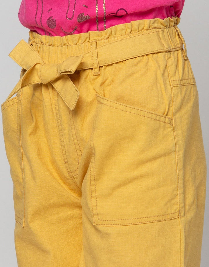 Aero Long Pants Kulot Polos Pinggang Karet Pita