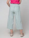 Aero Long Pants Kulot Polos Pinggang Karet Casual