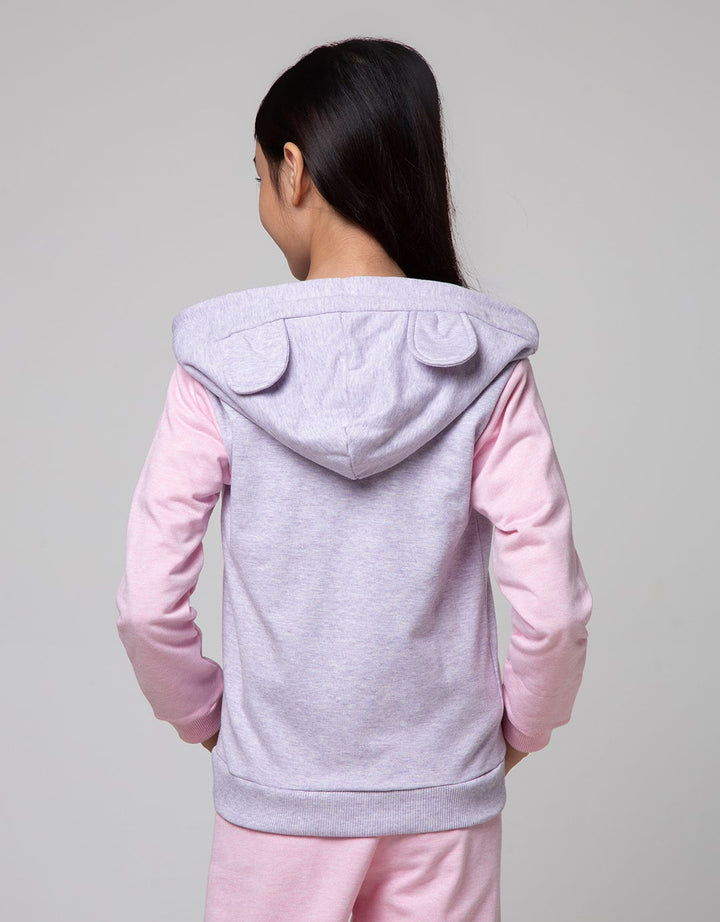 Aero Jacket Hoody Bear Active With Chenille