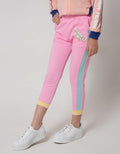 Aero Jogger Piping Pinggir Kantong Geber Smile Flower