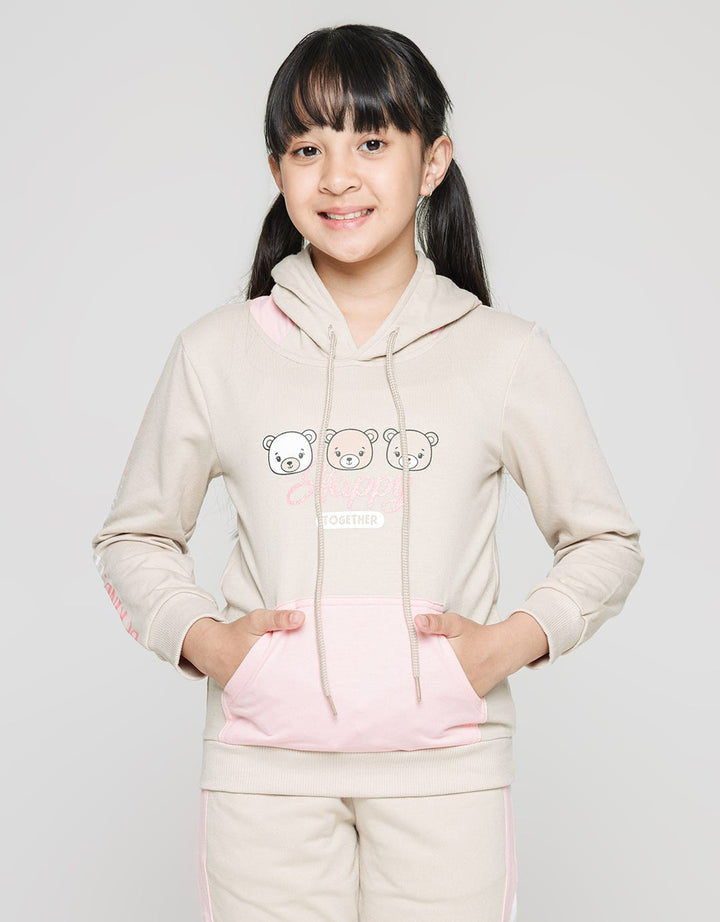 Aero Sweatshirt Cut Sew Bear Love Love