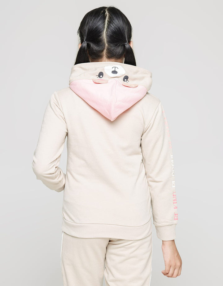 Aero Sweatshirt Cut Sew Bear Love Love