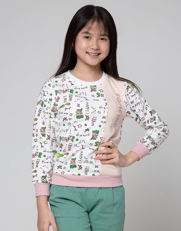 Aero Sweatshirt Fullprint Doodle Cute