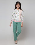 Aero Sweatshirt Fullprint Doodle Cute