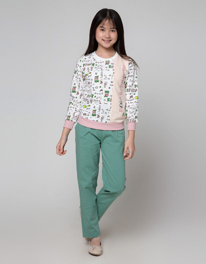 Aero Sweatshirt Fullprint Doodle Cute