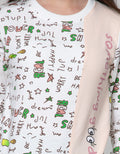 Aero Sweatshirt Fullprint Doodle Cute