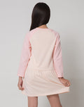 Aero Long Sleeve Midi Dress Cut Sewn Happy Bunny