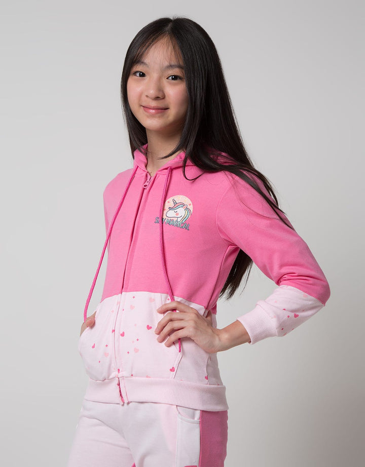 Aero Jacket Hoodie Cut Sewn Unicorn League