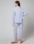 St. Yves Long Sleeve Pyjama Pants Stripe Lina