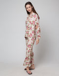 St. Yves Long Sleeve Pyjama Pants Cute Rose