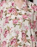 St. Yves Long Sleeve Pyjama Pants Cute Rose