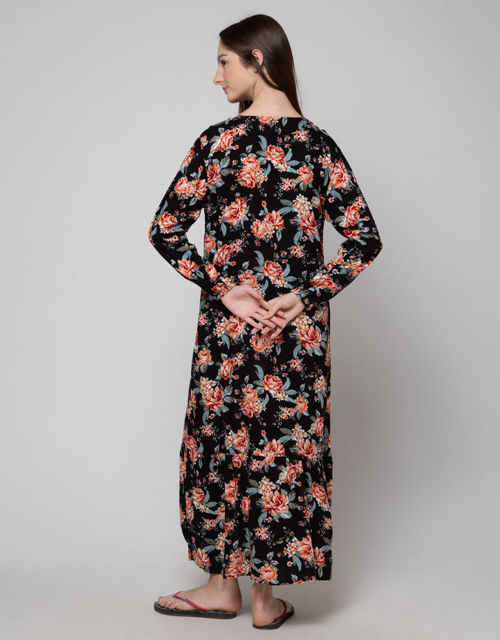 LS MAXI DRESS CUTE R