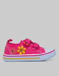 Little M Sneakers Children Flower Embroidery