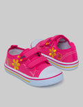 Little M Sneakers Children Flower Embroidery
