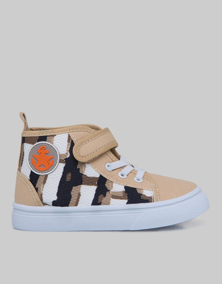 Little M Up Hi Collar Sneakers Anak Laki-laki