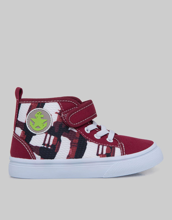 Little M Up Hi Collar Sneakers Anak Laki-laki