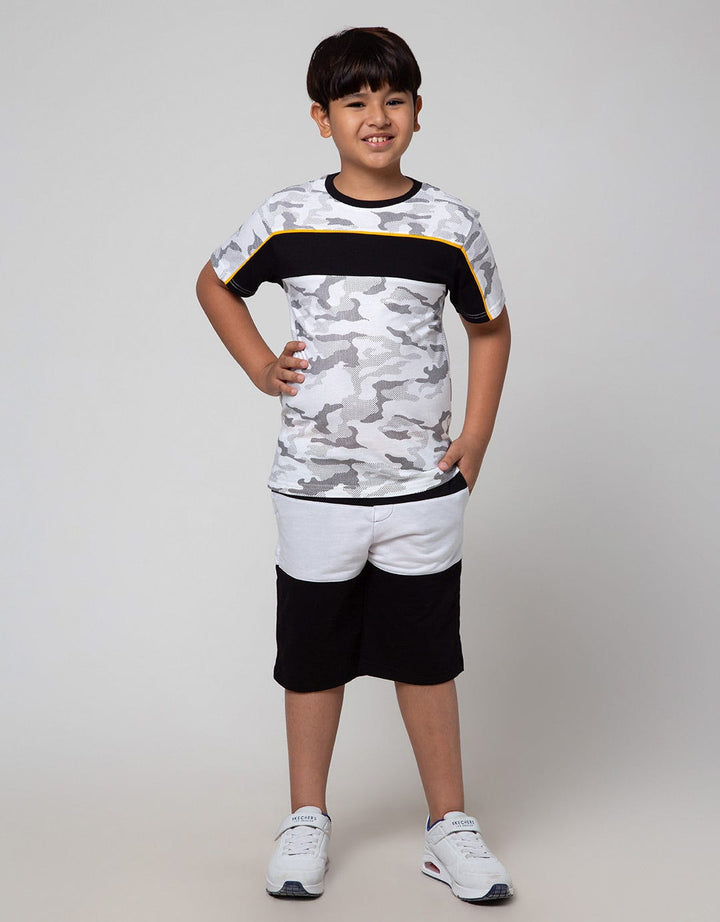 Nevada Sport Short Sleeve T-Shirt Print Kamuflase