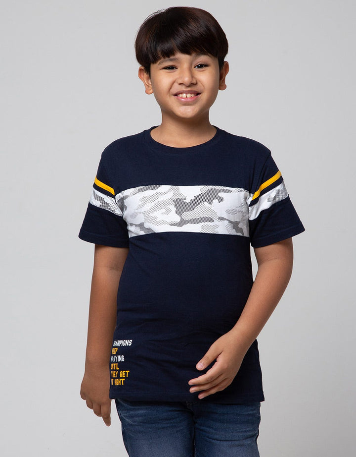 Nevada Sport Camo Print Kaos Anak Laki-Laki