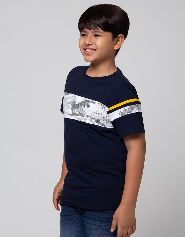 Nevada Sport Camo Print Kaos Anak Laki-Laki