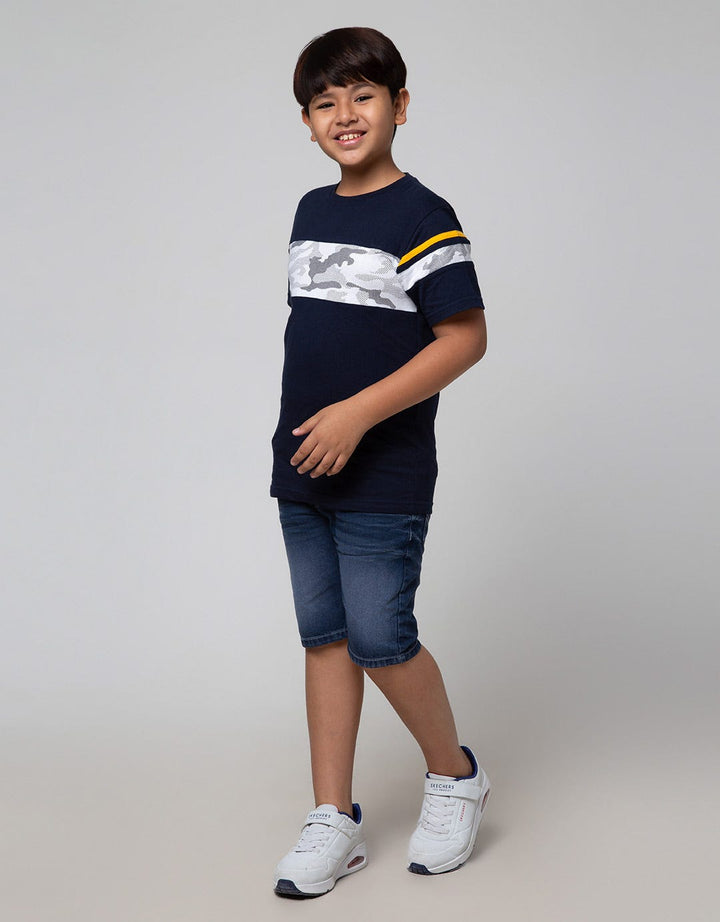 Nevada Sport Camo Print Kaos Anak Laki-Laki