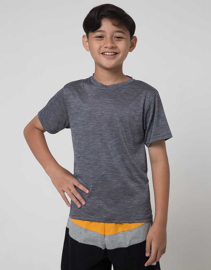 Nevada Sport Short Sleeve T-Shirt Quickdry Siro Melange