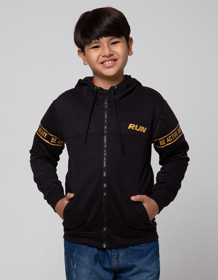 Nevada Sport Gold Hoodie Boys Jacket