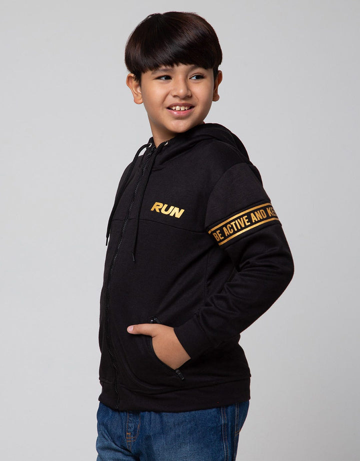 Nevada Sport Gold Hoodie Boys Jacket