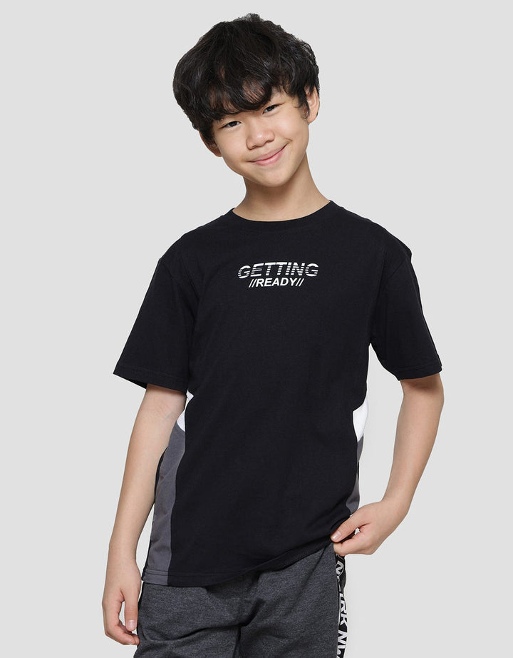 Nevada Sport Cns Getting Ready Kaos Lengan Pendek Anak Laki-Laki