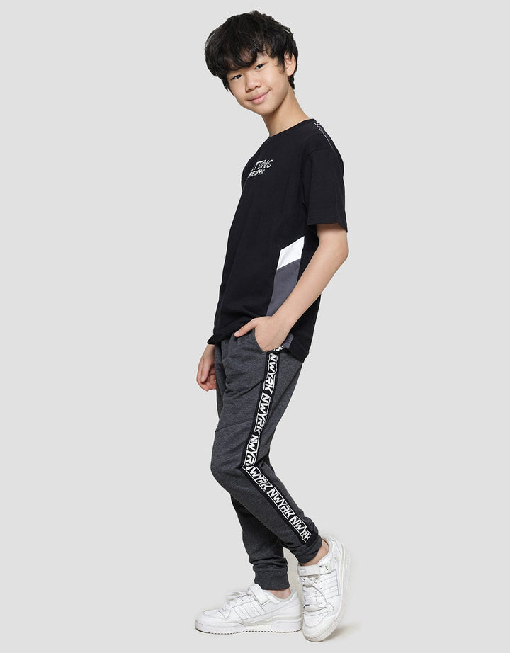 Nevada Sport Cns Getting Ready Kaos Lengan Pendek Anak Laki-Laki