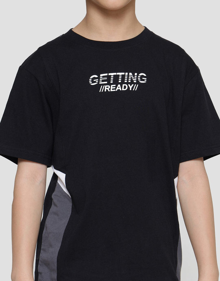 Nevada Sport Cns Getting Ready Kaos Lengan Pendek Anak Laki-Laki