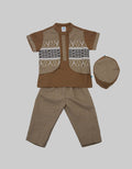 Pipiniko Bamus Ulos Vest Set Of 3