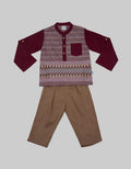 Pipiniko Ulos Print Set Muslim Clothes for Boys