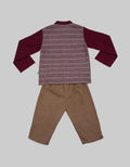 Pipiniko Ulos Print Set Muslim Clothes for Boys