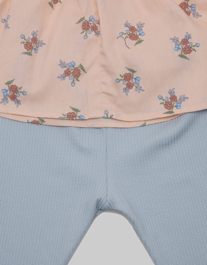 Pipiniko Set Smock Print Flower Sethig03