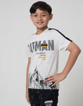 Character Batman Logo Kaos Anak Laki-laki