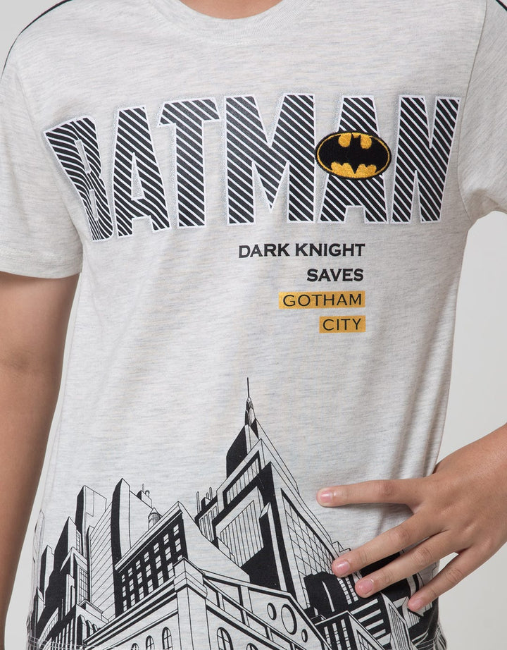 Character Batman Logo Kaos Anak Laki-laki