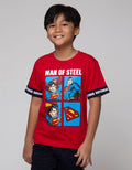 Character T-Shirt Superman Ribbon Lengan