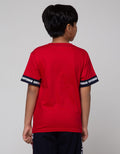 Character T-Shirt Superman Ribbon Lengan